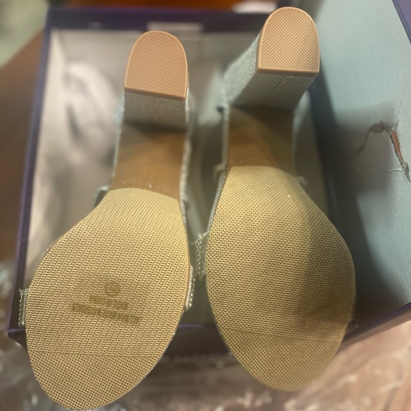 *NEW‎ IN BOX* TOP Moda Women's Formal Rhinestone High Heel Sandal Ankle Strap - Picture 6 of 6